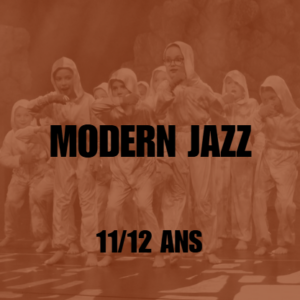 [DANSE] Modern Jazz  • 11-12 ans