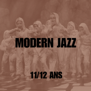 [DANSE] Modern Jazz • 11-12 ans