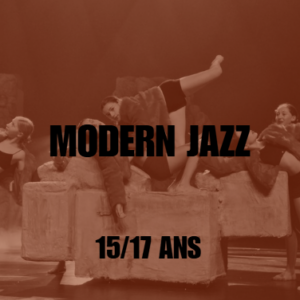 [DANSE] Modern Jazz • 15-17 ans