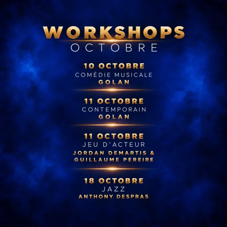 Workshops octobre